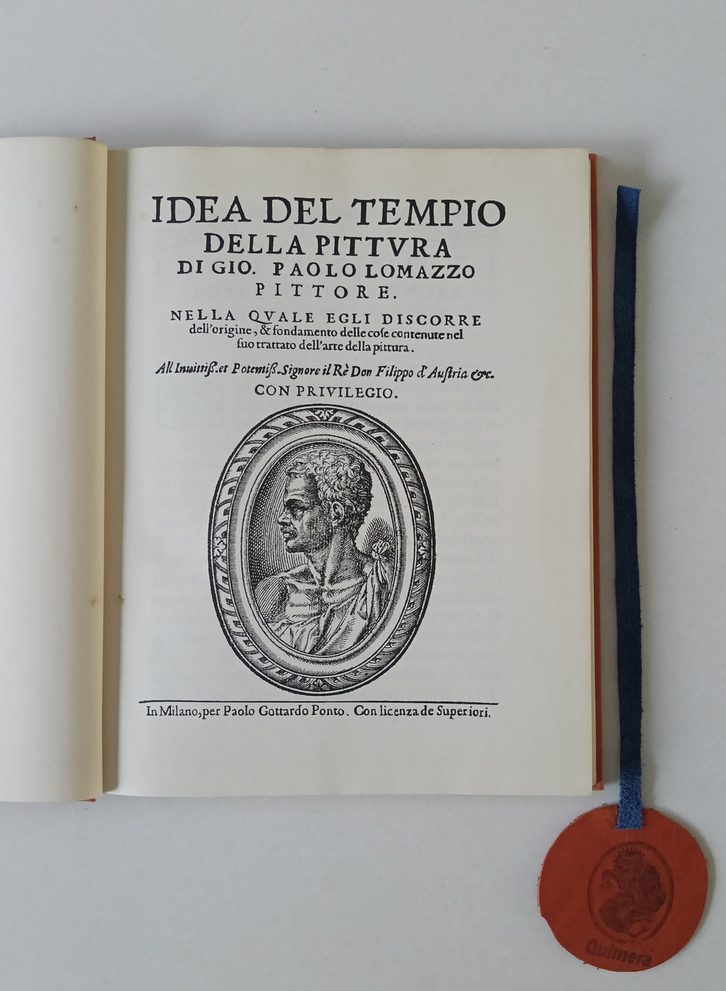 LOMAZZO (Giovanni Paolo). - IDEA DEL TEMPIO DELLA PITTURA