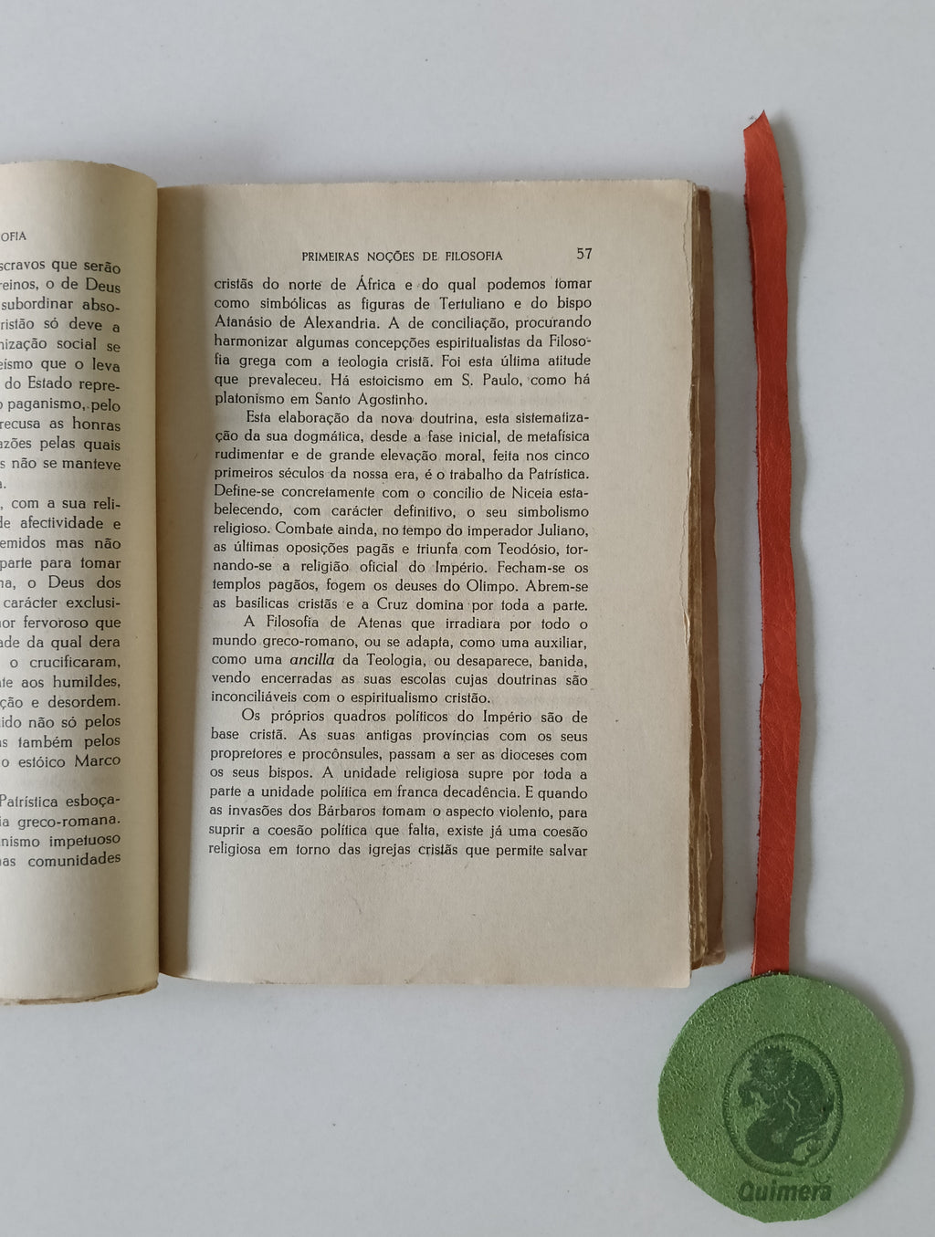 ARESTA (Eugénio). - PRIMEIRAS NOÇÕES DE FILOSOFIA