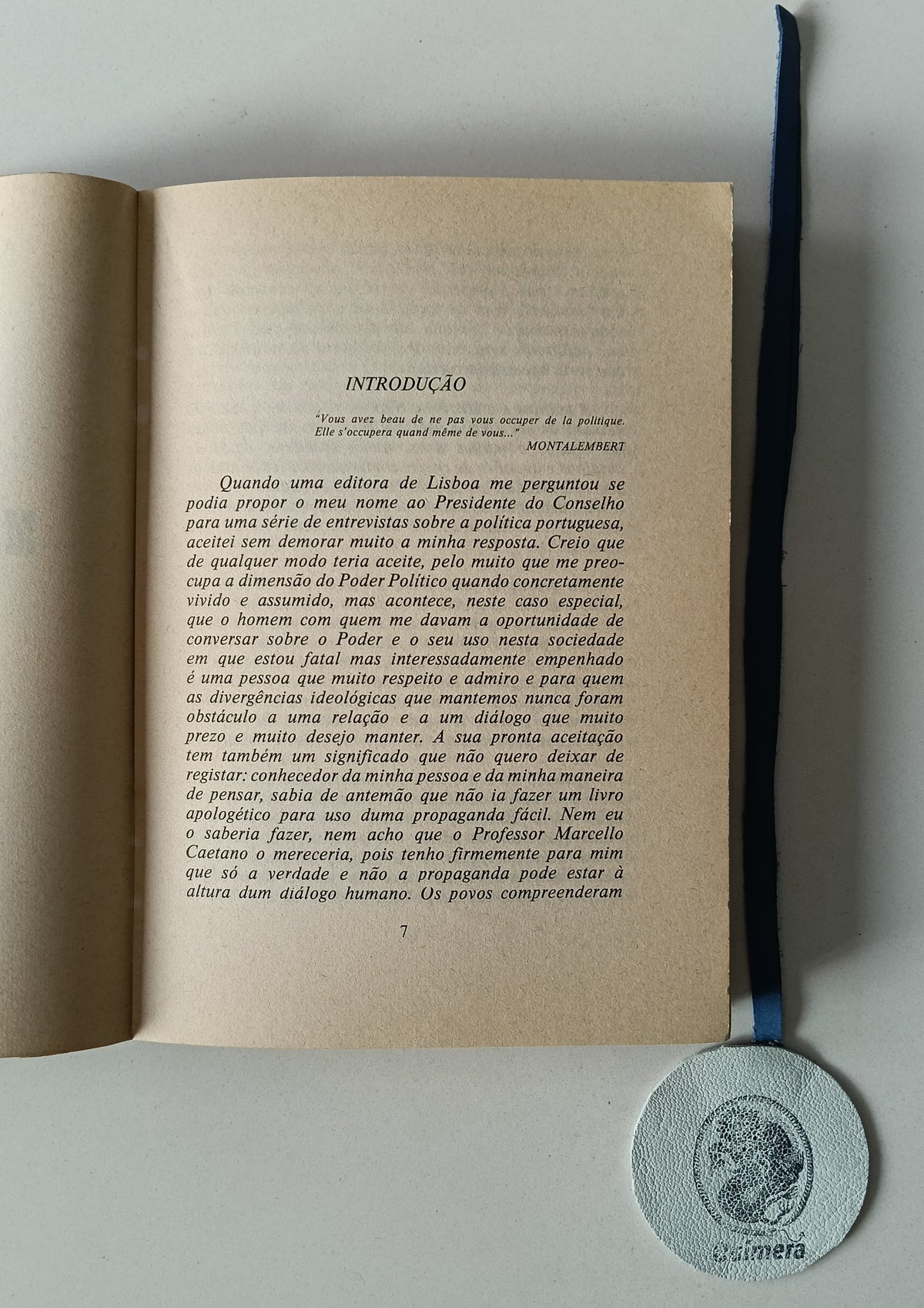 BAPTISTA (António Alçada). - CONVERSAS COM MARCELLO CAETANO