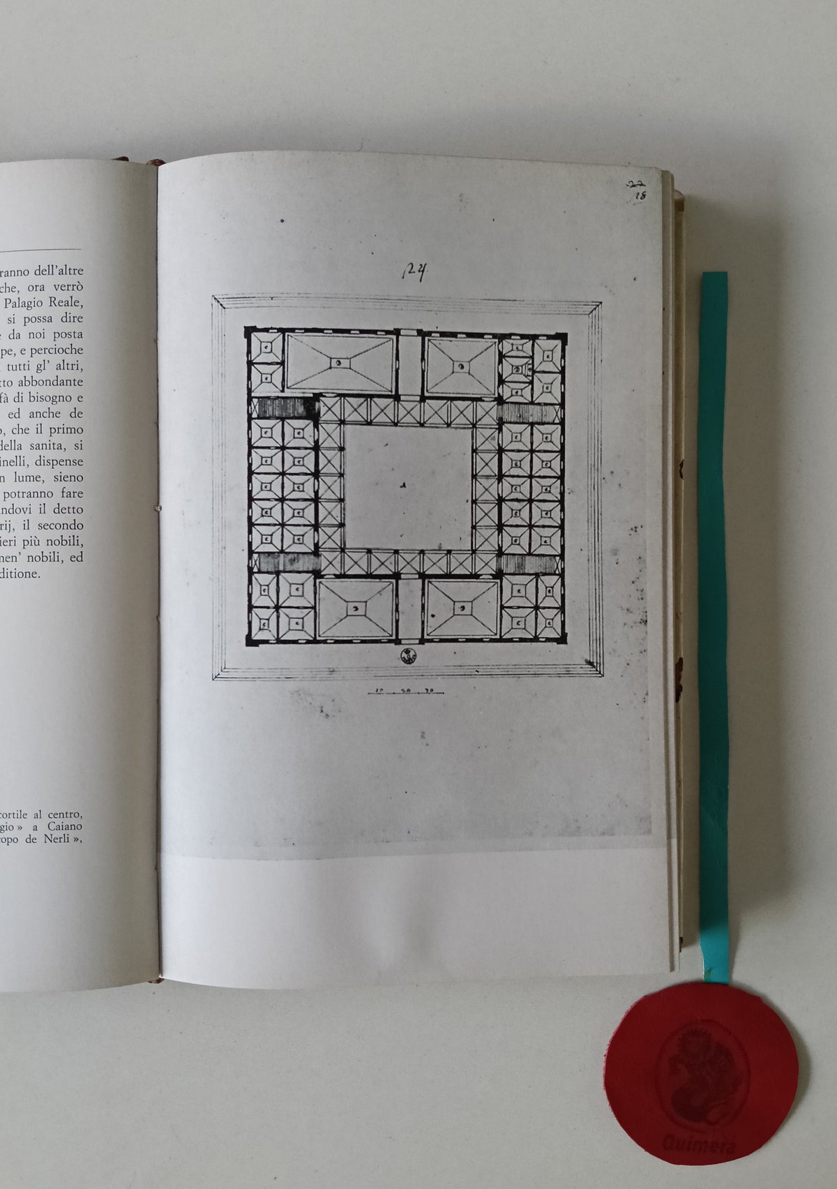 VASARI (Giorgio, Il Giovane). - LA CITTÀ IDEALE: Piante di Chiese (Palazzi e Ville) di Toscana e D'Italia