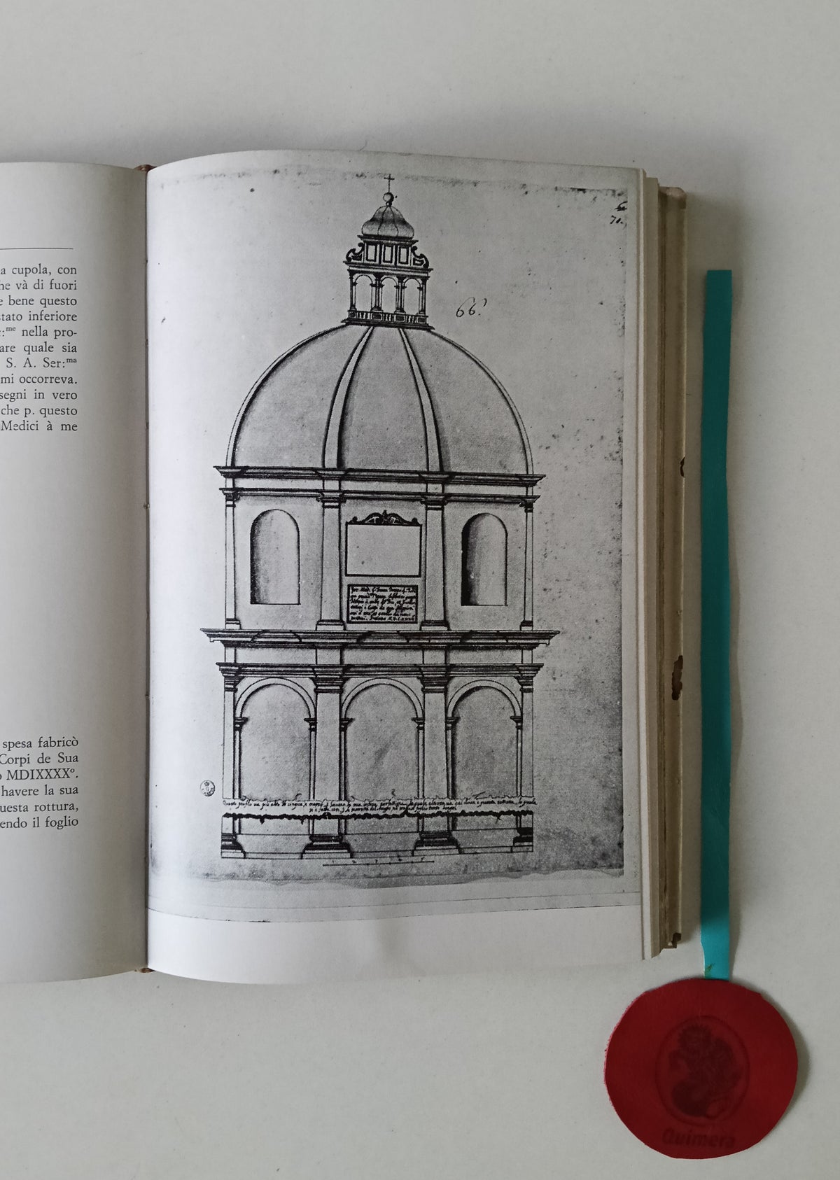 VASARI (Giorgio, Il Giovane). - LA CITTÀ IDEALE: Piante di Chiese (Palazzi e Ville) di Toscana e D'Italia