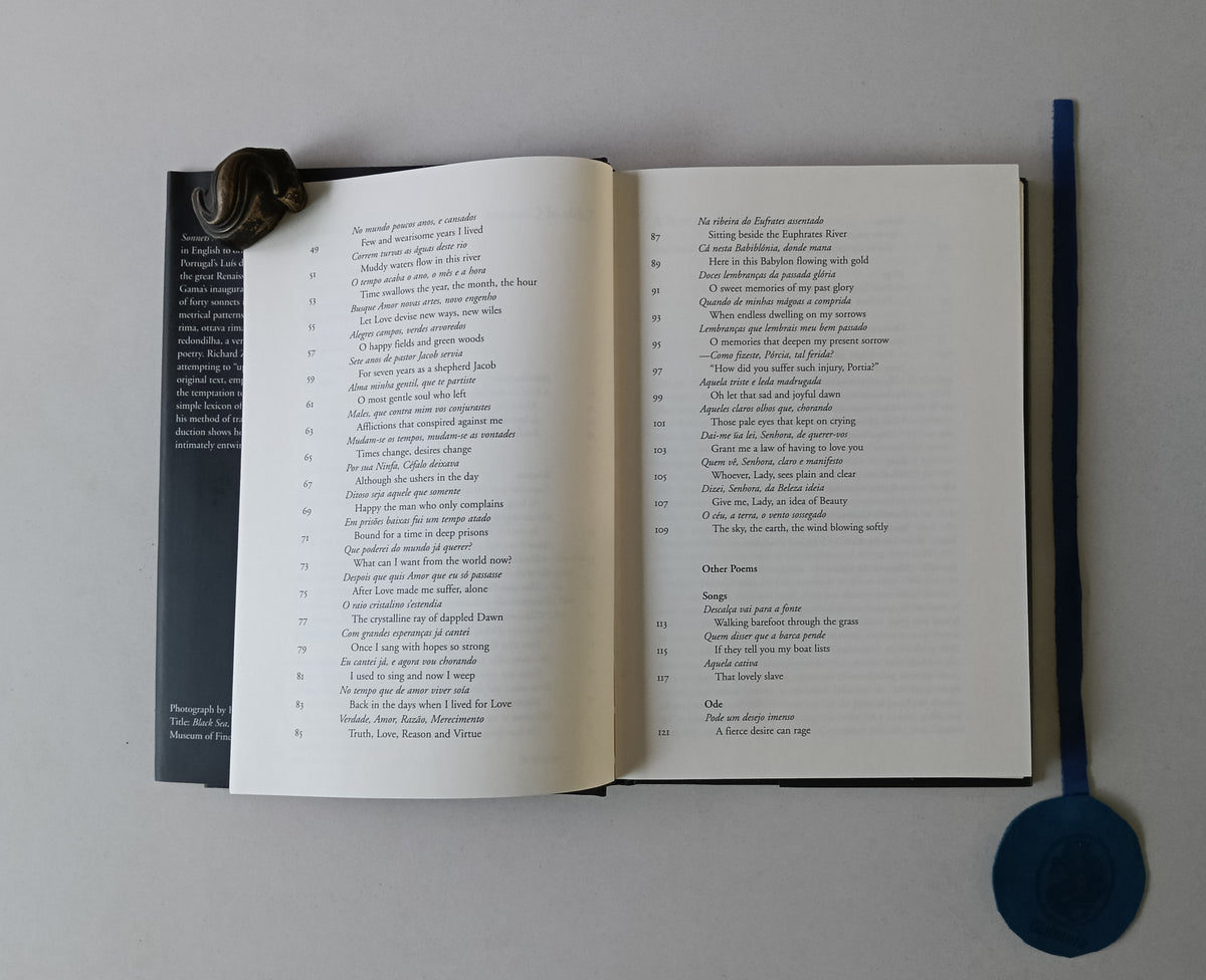 CAMÕES (Luís de). - SONNETS AND OTHER POEMS
