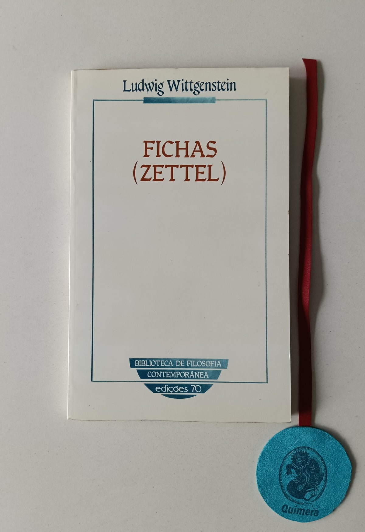 WITTGENSTEIN (Ludwig). - FICHAS (ZETTEL)
