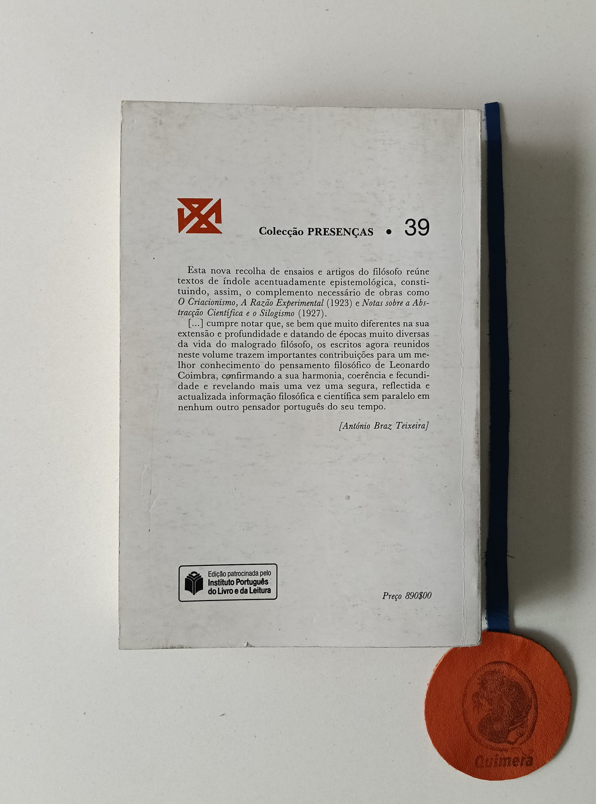 COIMBRA (Leonardo). - DISPERSOS: II Filosofia e Ciência