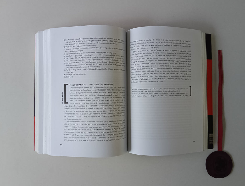 NESBITT (Kate) (Org.). - UMA NOVA AGENDA PARA A ARQUITECTURA: Antologia Teórica 1965-1995