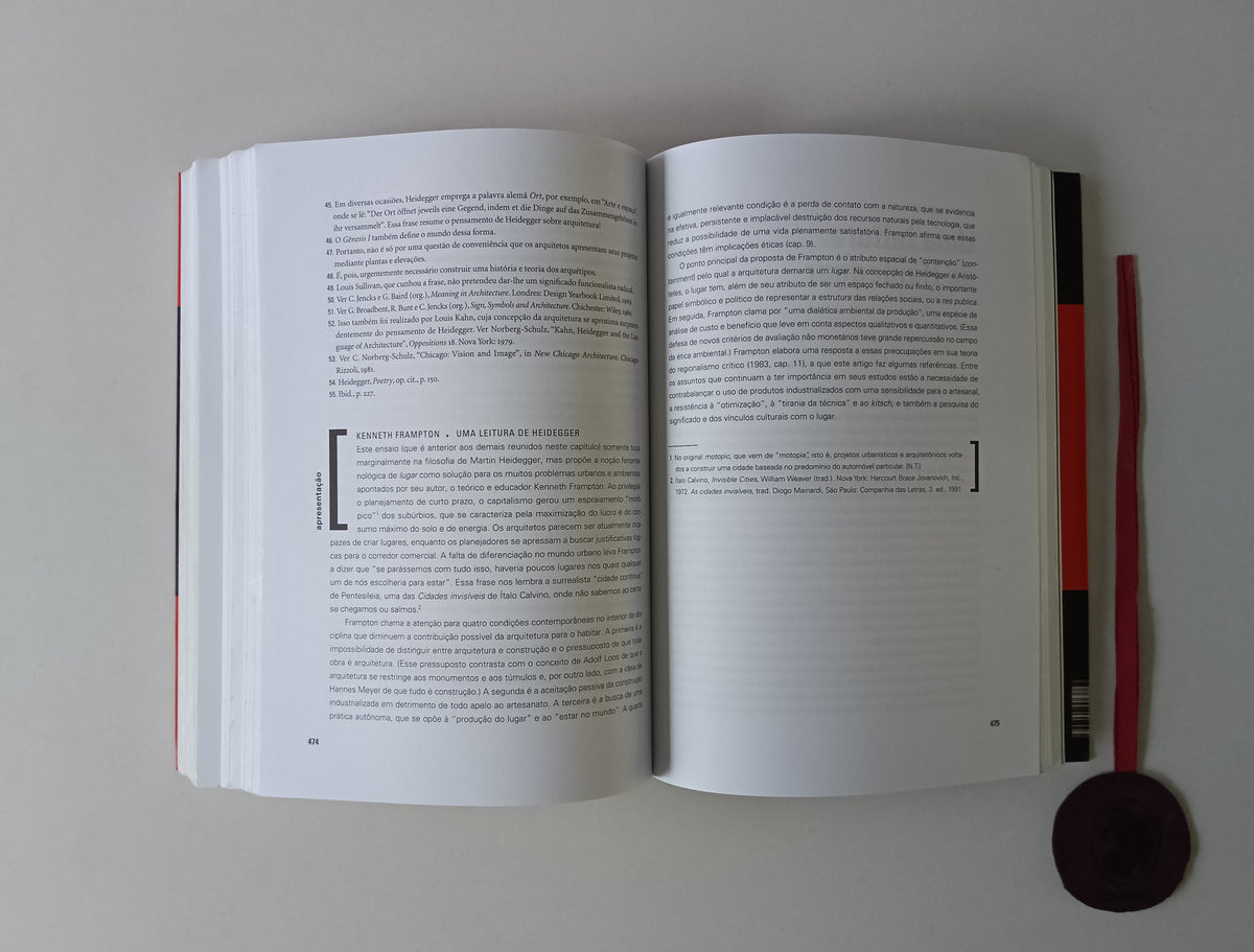 NESBITT (Kate) (Org.). - UMA NOVA AGENDA PARA A ARQUITECTURA: Antologia Teórica 1965-1995