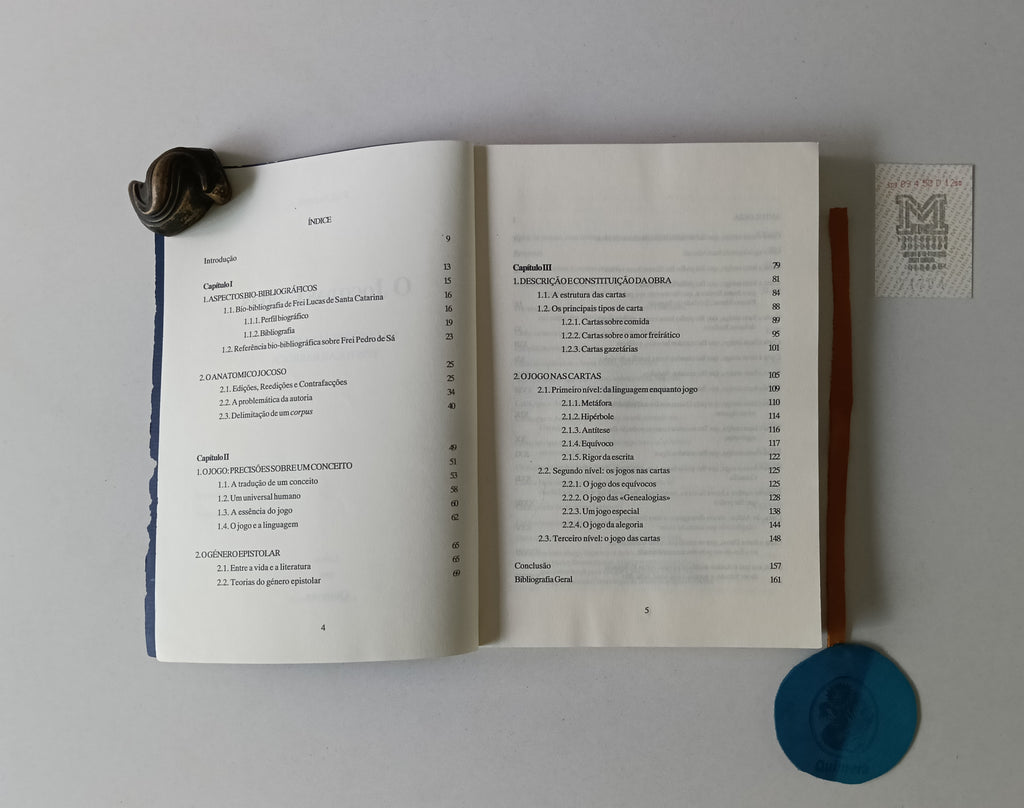 ALFARO (José). - O JOGO DAS CARTAS: O lúdico numa antologia epistolar barroca