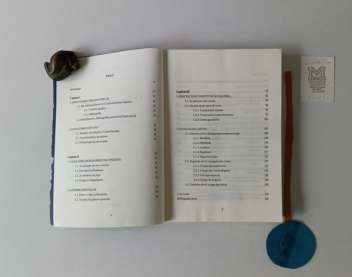 ALFARO (José). - O JOGO DAS CARTAS: O lúdico numa antologia epistolar barroca
