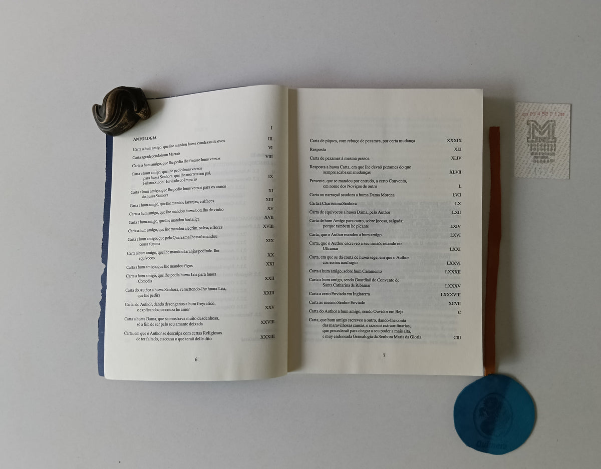 ALFARO (José). - O JOGO DAS CARTAS: O lúdico numa antologia epistolar barroca