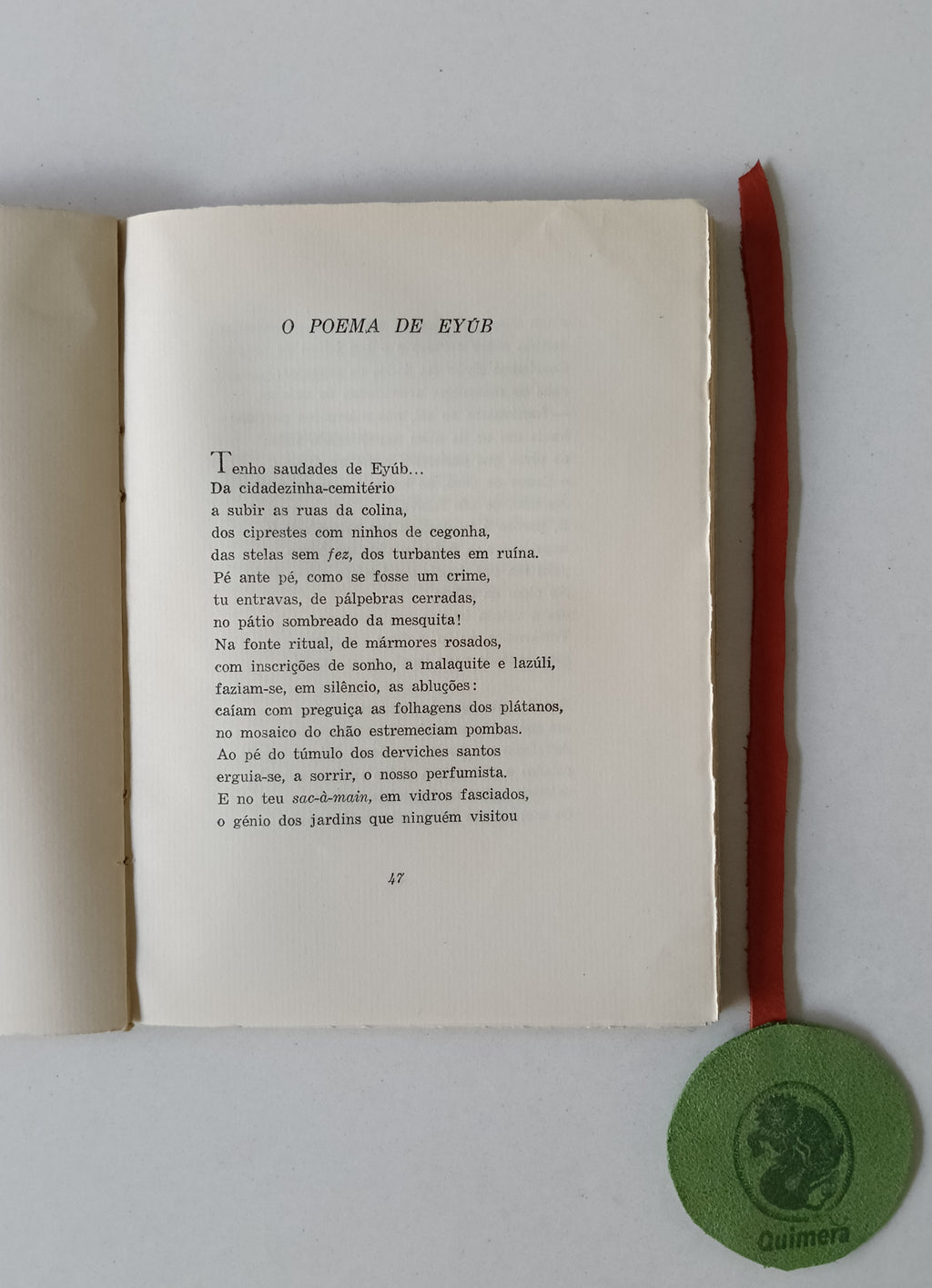 PATRÍCIO (António). - POESIAS