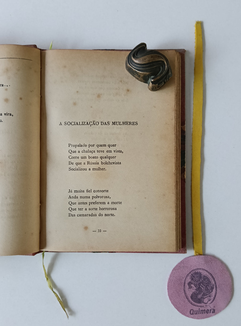 ALMEIDA (Bramão de). - RISO DE MOMO (poesias joviais e satíricas)